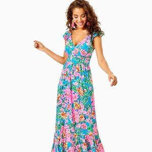 NWT Lilly Pulitzer Vyra Maxi Dress - 8